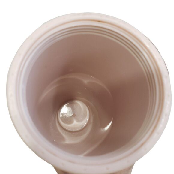 NEW Starbucks Geometric Lt Pink Tumbler; 24 fl oz with Straw - Picture 2 of 4